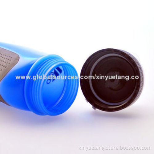 500ml Plastic water bottle for sports